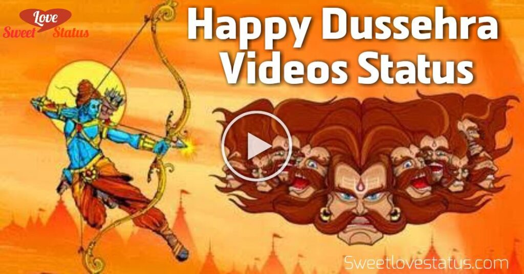 happy dussehra video download 2020, Happy dussehra whatsapp status video download 2020,
