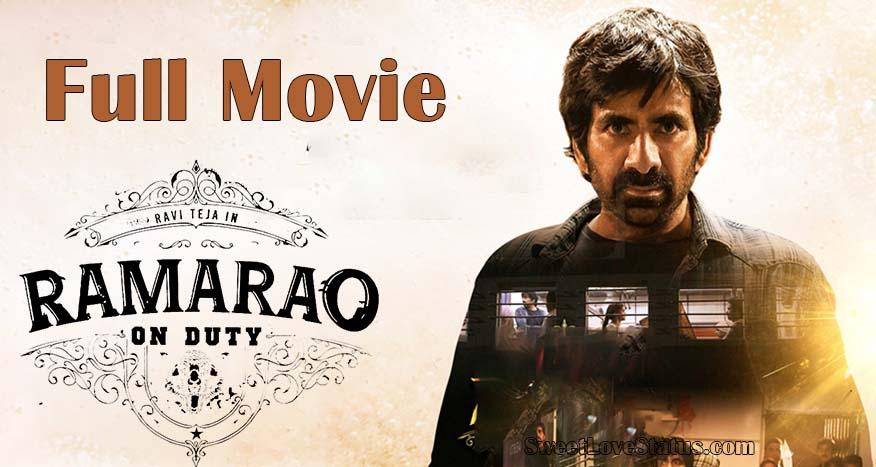 Ramarao on Duty Full Movie Download, Ramarao on Duty Movie Download, Ramarao on Duty Hindi Movie Download,